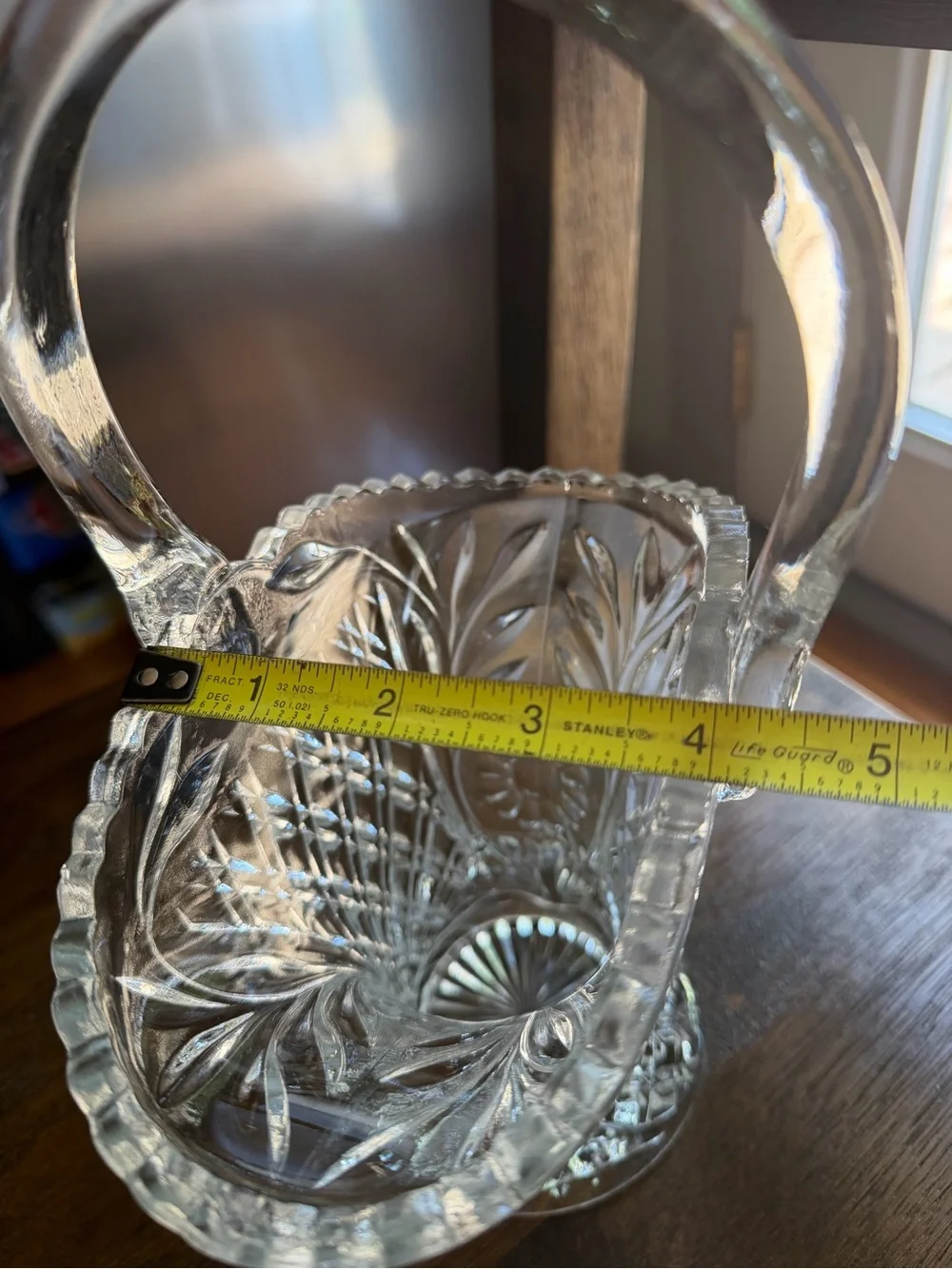 Vintage Princess House basket - **GLOWS**